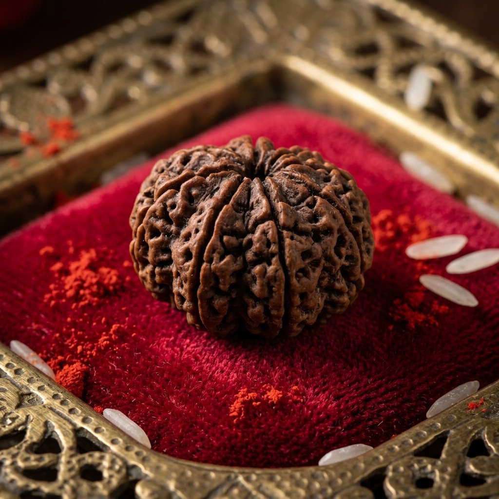 Rare Siddh 7 Mukhi Mahalaxmi Rudraksha (Nepal Origin)